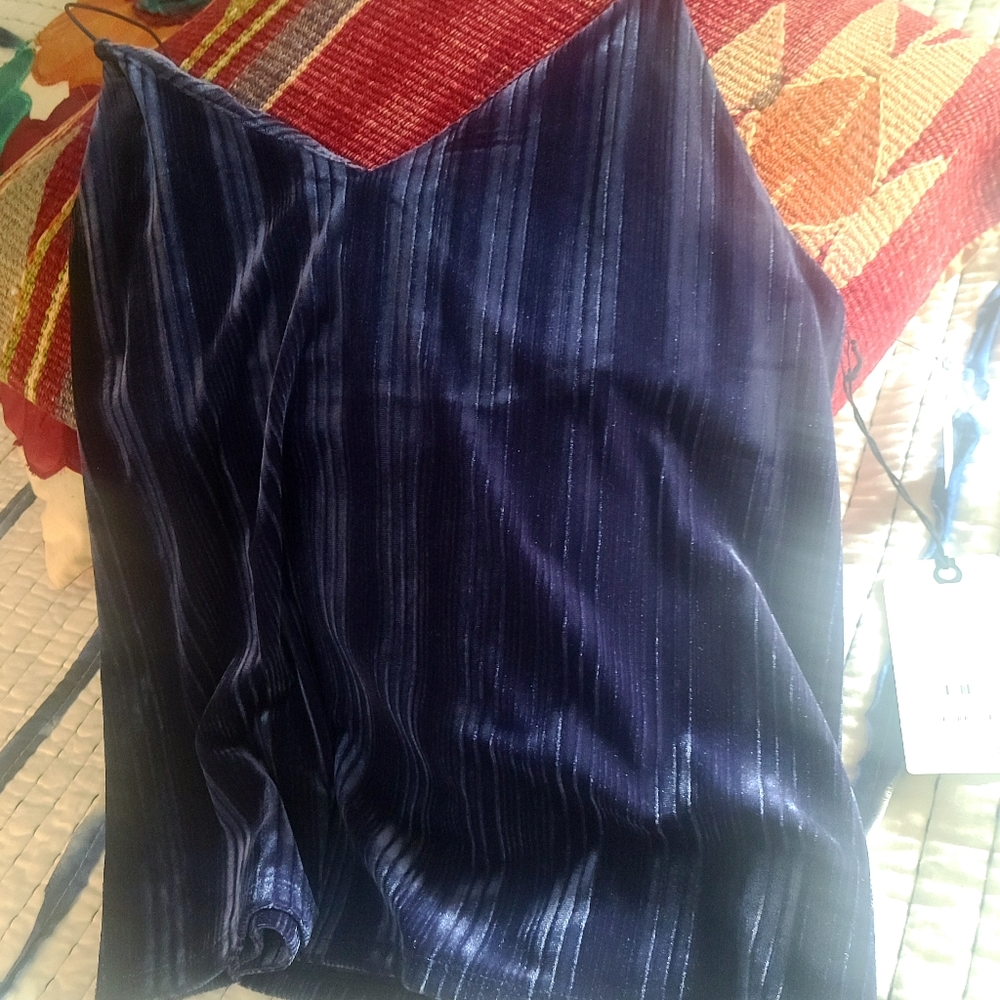 "LEITH" VELVET STRAP CAMI FROM NORDSTROM NWT